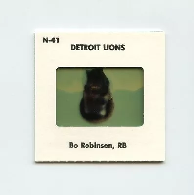 #TN26728 BO ROBINSON RB 1979 Rare Football TV Slide • $8.95