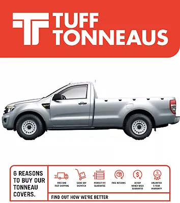 Bunji Ute Tonneau Cover For Ford PX Ranger Single Cab June 2013 -June 2022 • $273.90