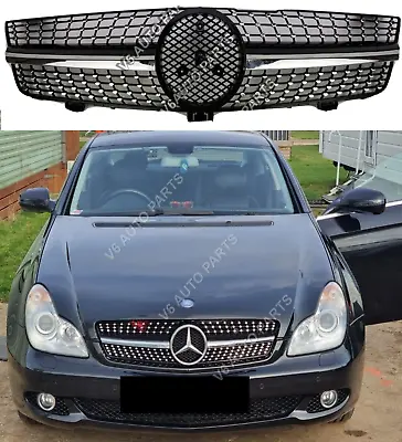 For Mercedes CLS-Class W219 CLS500 Grill Front Radiator Diamond Grille 2008-2010 • $110.76