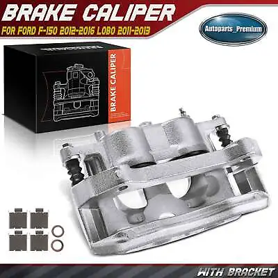 Disc Brake Caliper With Bracket For Ford F-150 2012-2016 Lobo Front Left Driver • $69.99