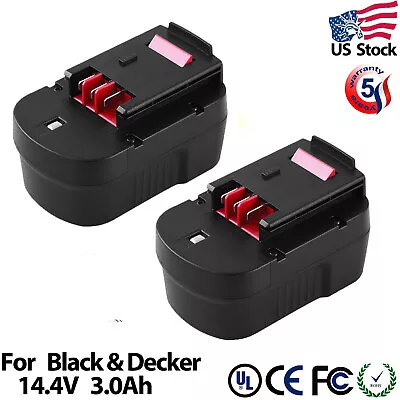 For BLACK+DECKER 14.4V Slide Pack Battery HPB14 FIRESTORM FSB14 499936-34 A14 • $28