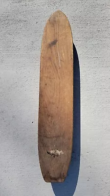 Vintage 1960's Wood Skateboard With Clay Wheels - Wards Hawthorne • $60