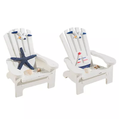 Miniature Nautical Ornament Miniature Chair Ornament Toy House Accessories • £10.78