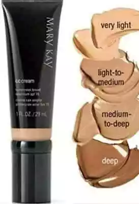 MARY KAY CC CREAM   SKINCARE & FOUNDATION (Choose Shade) NEW In Box - Exp 2025+ • $19.99