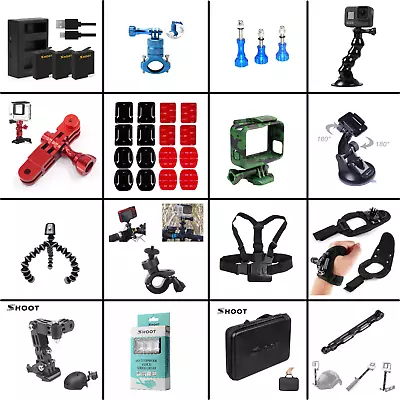 Gopro Hero 5/6/7 Accessory Kit Action Cam Sport Set Accessories • $179.16