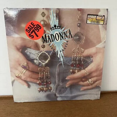 Original MADONNA Like A Prayer 1989 Sire Records Poster Shrink Glossy Cover • $75