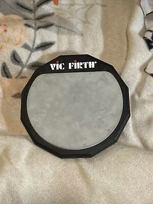 Vic Firth Practice Pad Black/Gray Drum 6” • $12
