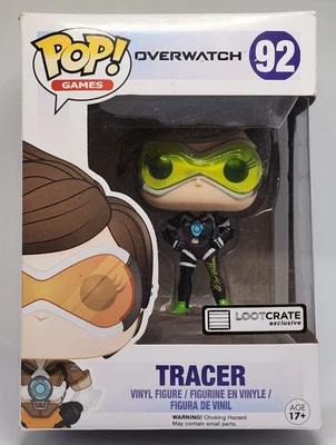 $12.99 • Buy Tracer #92 - *Box Damage* Overwatch - Funko Pop Vinyl