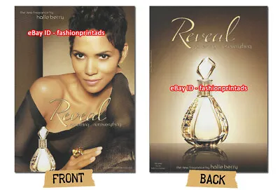 HALLE BERRY Fragrance 2-Page Magazine PRINT AD 2011 • £5.84