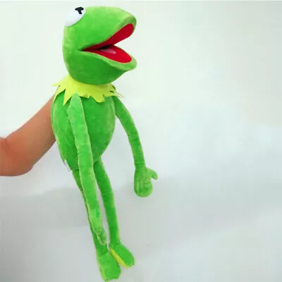 New 60cm Big Full Body Kermit The Frog Hand Puppet Soft Plush Toy Kids Gift Xmas • $19.69