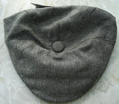 Macahel Flat Cap Peak Country Hat Peaky Blinder - Various Sizes XS S M • £6.99