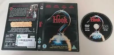 DVD - Steven Spielberg's Hook DVD Robin Williams Dustin Hoffman PAL UK R2 Cert U • £2.55