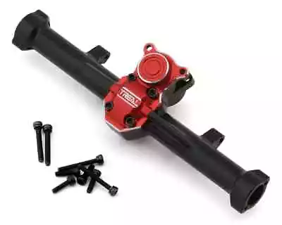 Treal Hobby Axial SCX24 Aluminum Rear Axle (Black/Red) TLHTSCX2404 • $29.98