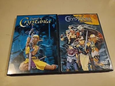 $39.95 • Buy Legend Of Crystania DVD LOT The Chaos Ring/The Motion Picture English Sub/Dub