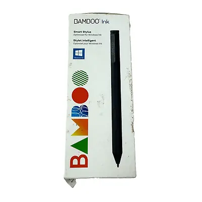 Wacom Bamboo Ink Black Smart Stylus Active Touch Stylus Pen CS321AK Pen Only • $27.87