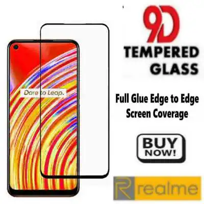 9D Screen Protector For Various Realme Mobile Phones 9H Tempered Glass 1 Pack UK • £2.99