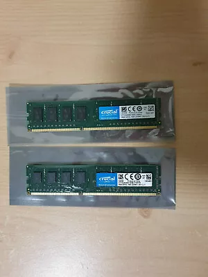 £48 • Buy Crucial 16GB (2 X 8GB) PC3-12800 (DDR3-1600) (CT2K102464BD160B) Desktop RAM