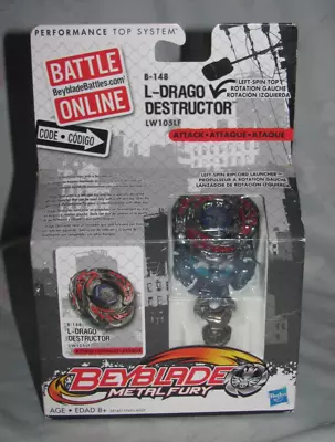 2012 Vintage BeyBlade Metal Fury B - 148 L - Drago Destructor LW195LF New • $58.15