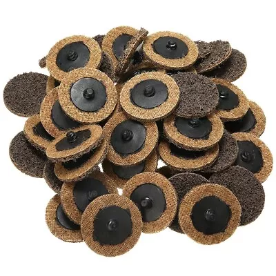 USA MADE 2  Coarse Surface Conditioning Pads Roll Lock Sanding Disc 25 Pieces • $16