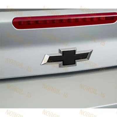 For 2017-2018 Chevy Chevrolet Malibu Rear Trunk Tailgate Bowtie Emblem Black • $27.08