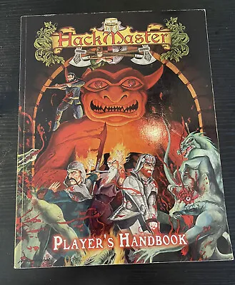 HACKMASTER PLAYER'S HANDBOOK Dungeons & Dragons Paperback Used 2001 • $24.99