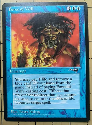 Force Of Will - Magic The Gathering - Alliances - Uncommon • $69.99