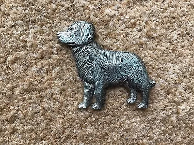 Labrador Retriever Pewter Pin Badge Brooch • £3.50