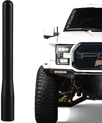 ECOAUTO Short Antenna For Truck Anti Theft Degine (4inch) Dodge & Ford  (Black) • $21.99