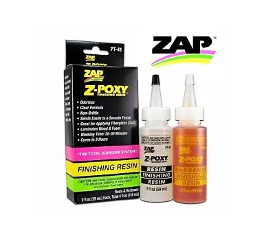 Zap PT-41 Z-Poxy Finishing Epoxy Resin 4oz • £19.49
