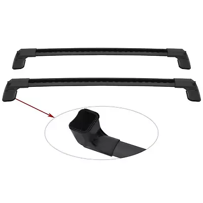 For Mitsubishi Outlander Sport 2011-2024 Black Roof Rack CrossBars Fits Fixpoint • $198