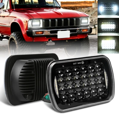 $36.99 • Buy 7x6 5x7  LED Headlight Halo Projector For Toyota Pickup 1982-1995 Hardbody Truck
