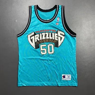 100% Authentic Bryant Reeves Vintage Champion Grizzlies Jersey 44 M L Mens • $106.25