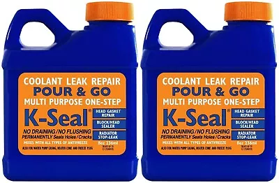 K-Seal ST5501 Multi Purpose One Step Permanent Coolant Leak Repair 2 Pack • $87.43