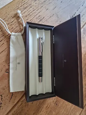 Graf Von Faber Castell Ebony Pen And Case. Rare As Now Discontinued. • £150