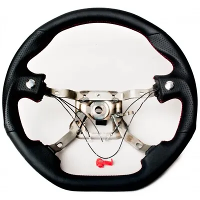 Cipher Auto - Leather Steering Wheel W/ Magenta Stitching For Mazda Miata NA • $369