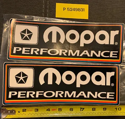 $13.99 • Buy 2 Mopar Performance Original Vintage Decal Sticker Dodge Plymouth Chrysler