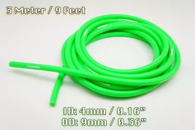 3 Metre Green Silicone Vacuum Hose Air Engine Bay Dress Up 4mm Fit Mustang • $10.99