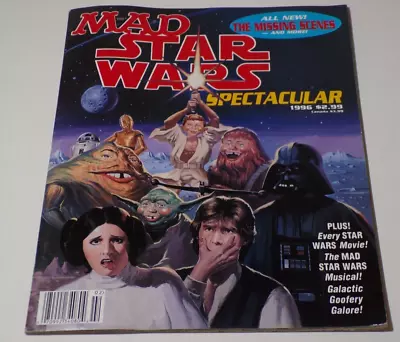 Mad Magazine Star Wars Spectacular 1996 Special Back Cover Fold-In Humor Special • $4.99