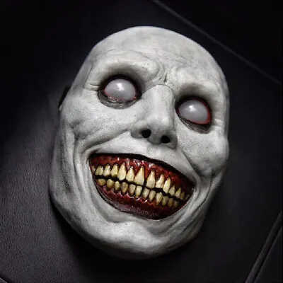 Halloween Fancy Dress Mask Props Costume Scary Clown Demon Smile Mask Face Mask • £7.95