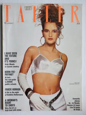 1986 UK TATLER Magazine Isabelle Pasco Bubles Rothermere Imogen Stubbs J Delubac • £24.12