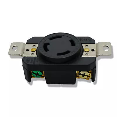 $9.99 • Buy NEMA L14-30R Female Twist Lock 30A 125/250V 4 Wire Locking Receptacle