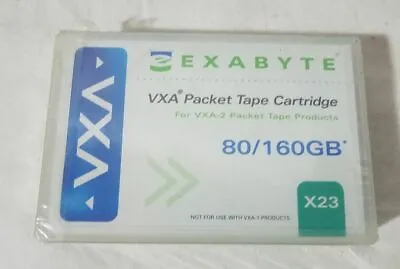EXABYTE VXA PACKET TAPE CARTRIDGE 80/160GB VXA-2 - X23 NEW Sealed • $30