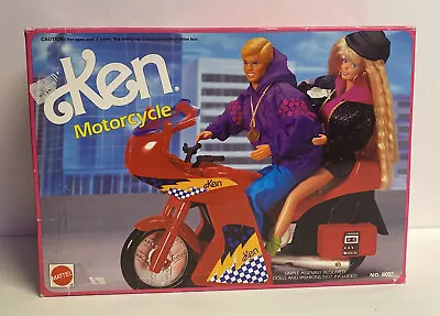 Rare! Vintage Barbie Ken Motorcycle 8051 Mattel. Sealed! Brand New • $118.98