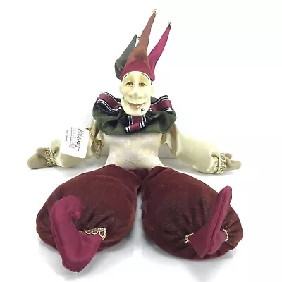 Vintage Court Jester Katherines Collection At Silver Lake Marionette Doll • $19.95