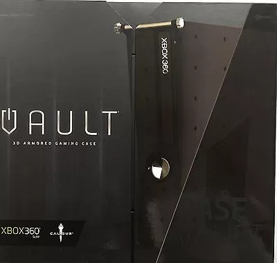 Calibur11 Licensed Vault : XBox360 Case Base Model Black - Brand New - Fast Ship • $18.99