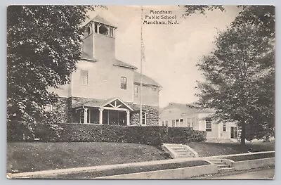 Postcard Mendham Public School Mendham New Jersey • $5.09