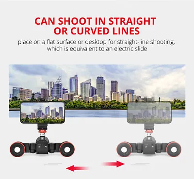 Motorized Camera Slider Automatic Video Dolly Car System Autodolly For Camcorder • $139