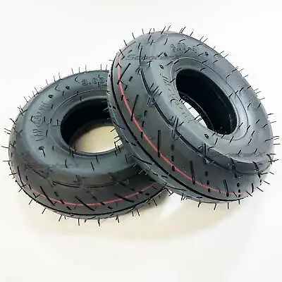 Qty 2 Tire 3.00 X 4 Combo 300X4 Go Kart ScooterX Gasoline Scooter Skaterx Gas  • $48.99