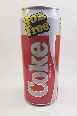 Vintage 1987 Coca-Cola 16oz.  4oz Free  Max Headroom  The Super Max  Can • $14.99