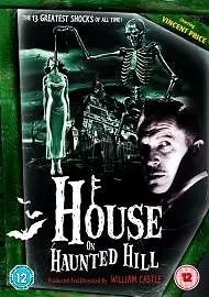 House On Haunted Hill~Region 2 DVD~NEW&SEALED~Vincent Price~Classic Horror Movie • £2